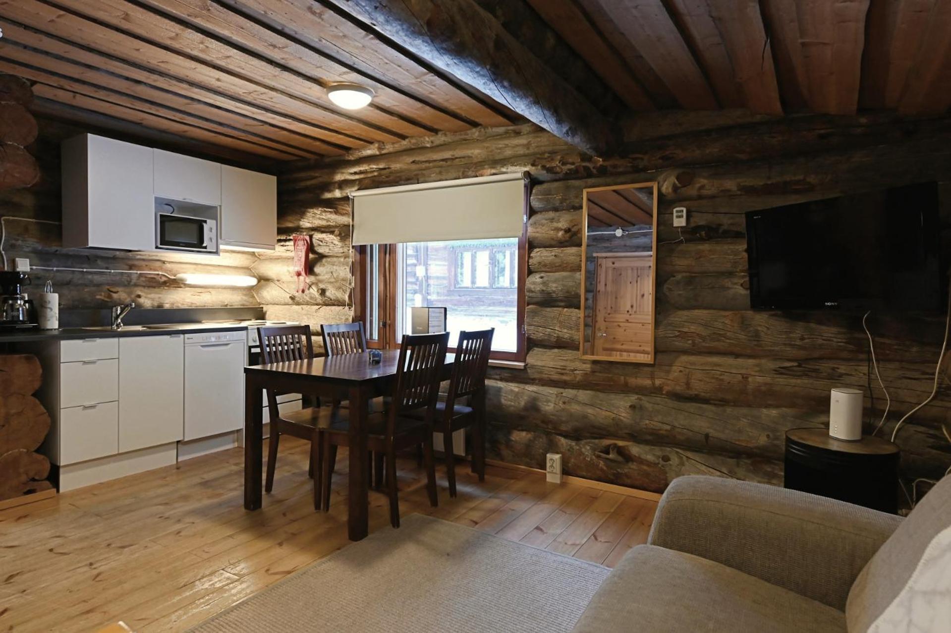 Classic Log Cabin Ski-In Ski-Out Levi Exterior foto